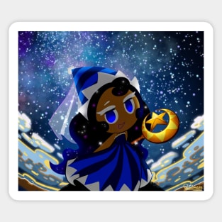 Moonlight cookie’s midnight galaxy Sticker